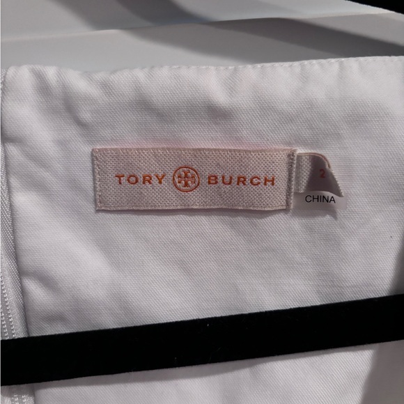 Tory Burch White Cotton Square Neckline Dress w/Pockets! Size 2 NWOT - Picture 7 of 7